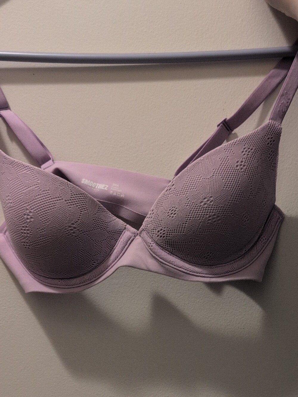 NWOT: 30A Aerie Lavender Lace Smoothez T-Shirt Bra